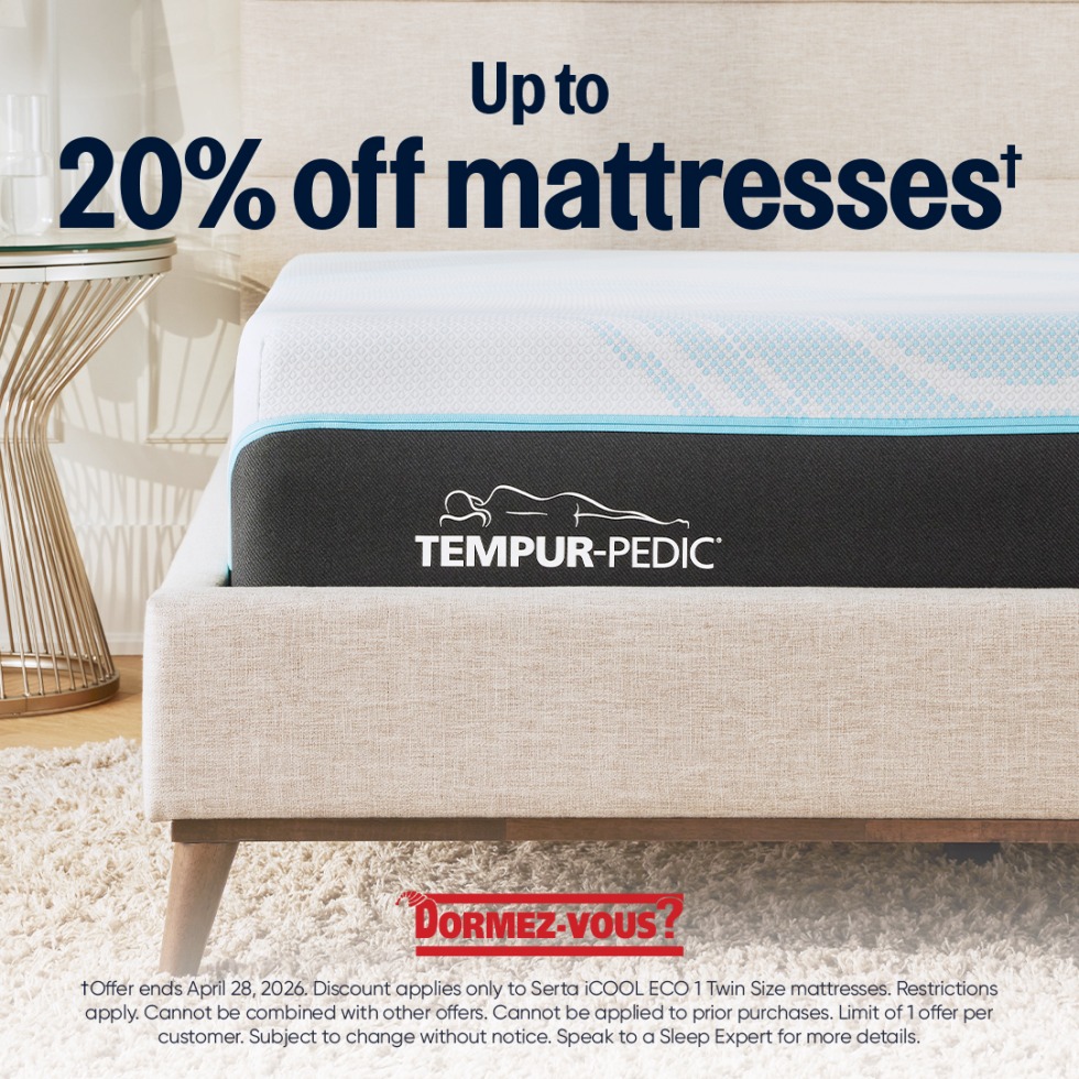 2088, 2088, Dormez-Vous - Campaign 73 - Jusqu’à 20 de rabais sur les matelas - FR - Image Set 1 - 980x980, Dormez-Vous-Campaign-73-Jusqua-20-de-rabais-sur-les-matelas-FR-Image-Set-1-980x980-1.jpg, 315172, https://www.carrefourdelarivesud.ca/wp-content/uploads/2026/03/Dormez-Vous-Campaign-73-Jusqua-20-de-rabais-sur-les-matelas-FR-Image-Set-1-980x980-1.jpg, https://www.carrefourdelarivesud.ca/en/promotions-2/jusqua-20-de-rabais-sur-les-matelas/dormez-vous-campaign-73-jusqua-20-de-rabais-sur-les-matelas-fr-image-set-1-980x980/, , 5, , , dormez-vous-campaign-73-jusqua-20-de-rabais-sur-les-matelas-fr-image-set-1-980x980, inherit, 2087, 2026-03-26 19:26:01, 2026-03-26 19:26:01, 0, image/jpeg, image, jpeg, https://www.carrefourdelarivesud.ca/wp-includes/images/media/default.png, 980, 980, Array